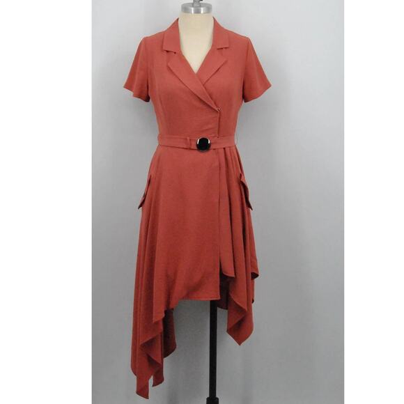 Chriselle x JOA Asymmetrical Dress - Picture 1 of 7